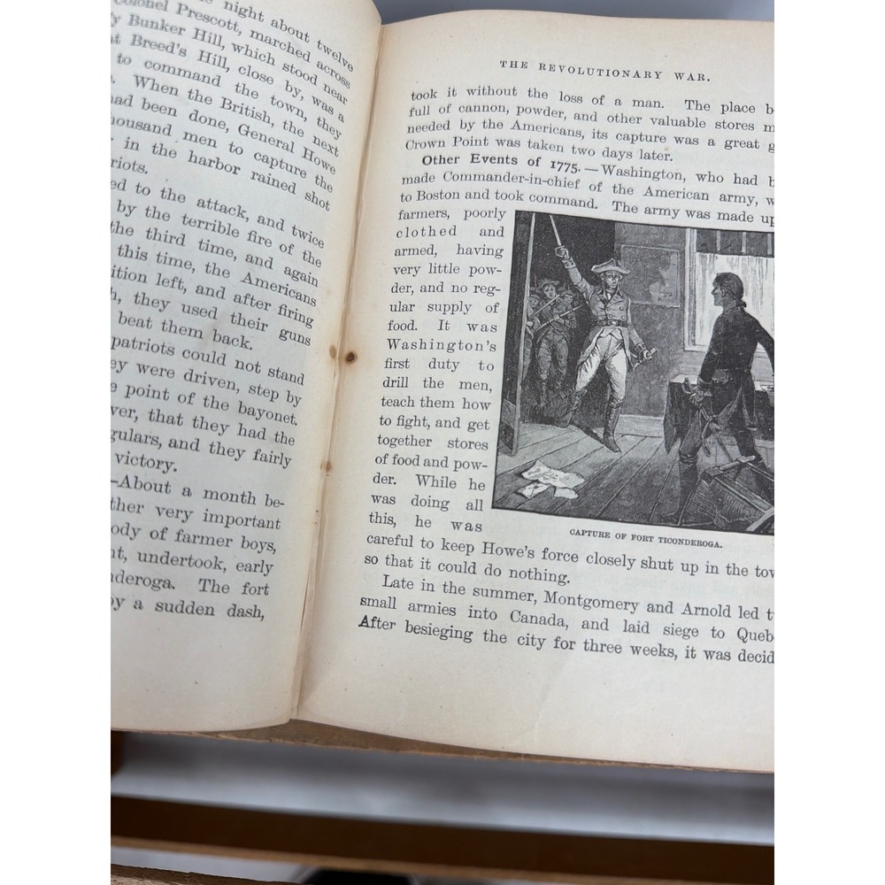 Barnes's Primary History of the United States Antique School Book TF Donnelly - Picture 7 of 8